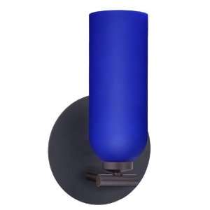  Besa Lighting Silo Blue Bronze Sconce: Home Improvement