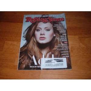 Rolling Stone April 28 2011 Adele on Cover, Bill Maher Interview, Best 