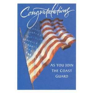  Card Congratulations As You Join the Coast Guard Everything Else