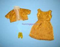 RARE Japanese Exclusive Francie Gold Satin Outfit  