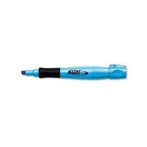   Accent Grip Highlighters, 12 Blue Highlighters(21810): Office Products