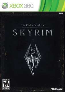 Xbox 360   Elder Scrolls V Skyrim  