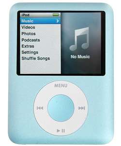Apple 8GB 3rd Generation Blue iPod Nano (Refurbished)  Overstock