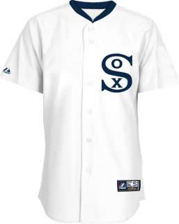   Sox Cooperstown Old School White Replica Jersey Mens Sizing  
