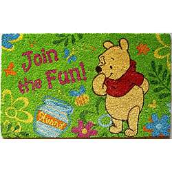   Winnie the Pooh Join the Fun Doormat (16 x 26)  