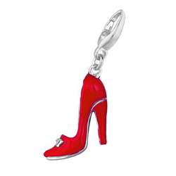 Sterling Silver High Heel Shoe Charm  Overstock