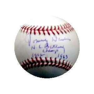  Tommy Davis autographed Baseball inscribed NL Batting 