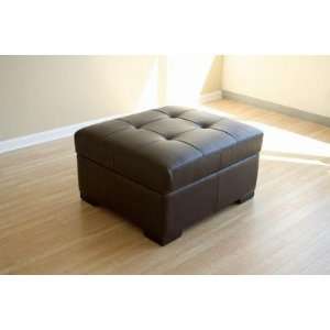  Full Leather Ottoman with Pull Twin Bed Interiors 
