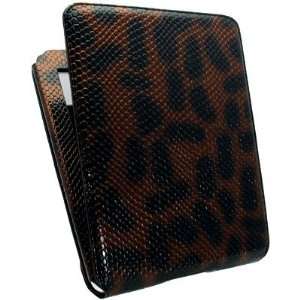 Convertible Embossed Patent Leather Case with Removable Flip for Apple 