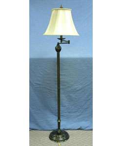 Stiffel Rosa Swing Arm Bronze Floor Lamp  Overstock