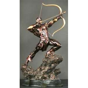  Hawkeye Faux Bronze Bowen Designs Statue Toys & Games