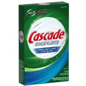 Cascade Complete Powder Dishwasher Detergent Powder Fresh 75 oz. (Pack 