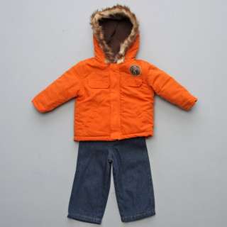 Baby Togs Infant Boys 3 Piece Hooded Jacket Set  Overstock