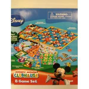  Mickey Mouse Clubhouse 8 Game Set Toys & Games