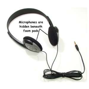  Sound Professionals Headphone Mounted Binaural Microphones 
