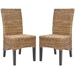 St. Croix Wicker Natural Tan Side Chairs (Set of 2)  Overstock