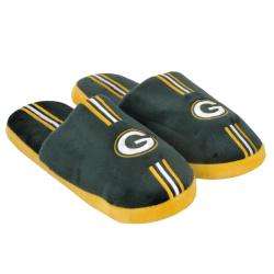 Green Bay Packers Striped Slide Slippers  Overstock