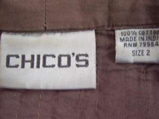   Stylish 10 Piece Shirts & Pants FANCY CHICOS CHICOS LOT Size 2  