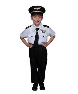 Deluxe Childrens Pilot Costume Set  
