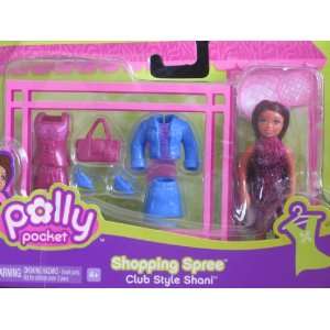   Pocket Shopping Spree Club Style SHANI DOLL Set (2006): Toys & Games