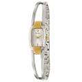 Bulova Womens Bracelet Stainless Steel Goldplated Quartz Watch 