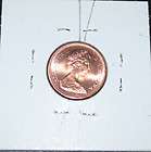   Cent Canada Copper Nice Uncirculated Die Rotation Error Canadian Penny