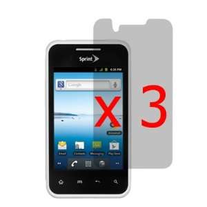   , Sprint LG Optimus Elite LS696 x3  Clear: Cell Phones & Accessories