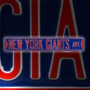  New York Giants NFL Authentic Street Sign Sports 