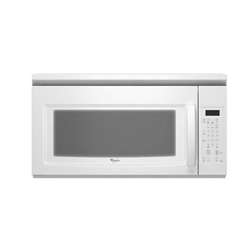 Whirlpool White 1.6 cubic foot Over range Microwave  