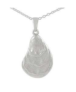 Sterling Silver Sea Shell Necklace  Overstock