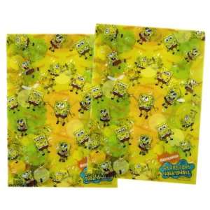    Nick Jr Spongebob Clear PVC Folders   2 pcs set: Toys & Games