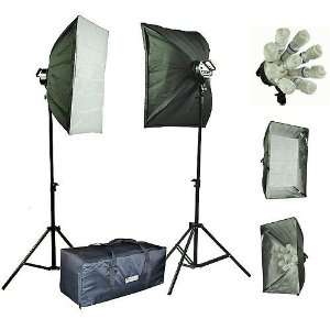 Continuous Softbox Light Lighting Kit Set with Carrying Case   2 Light 