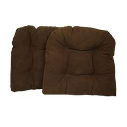 Brown Kitchen/ Dining Chair Pads (Set of 2))  Overstock