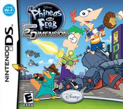NinDS   Phineas and Ferb Across the 2nd Dimension  