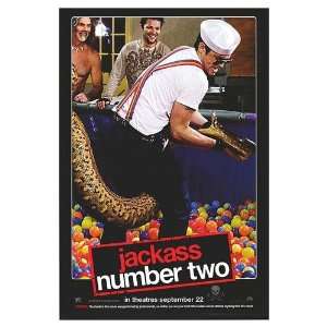  Jackass Number Two Original Movie Poster, 27 x 40 (2006 