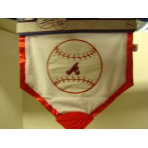  Atlanta Braves Home Plate Teether Blanket Baby