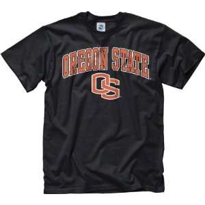  Oregon State Beavers Black Perennial II T Shirt: Sports 