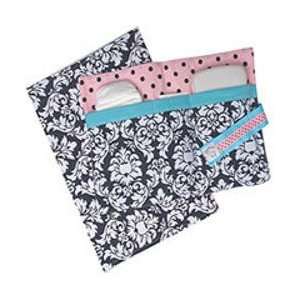  Diaper Attache w/ Changing Pad & Burp Cloth Set ~ Bellamy 