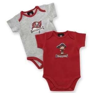  NFL Tampa Bay Buccaneers Two Pack Bodysuit: Sports 