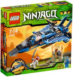 LEGO NINJAGO 9442 Ninja Jays Storm Fighter NEW Factory Sealed  