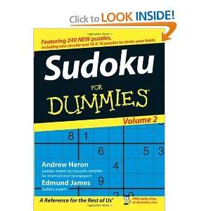  Sudoku For Dummies [Paperback] Andrew Heron Books