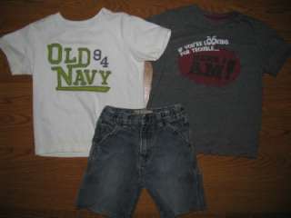   of Boys Summer Clothes Size 4T  5 Old Navy GAP OP Shorts Pants Tops