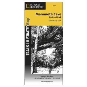  Trails Illustrated Mammoth Cave National Park Trail Map 