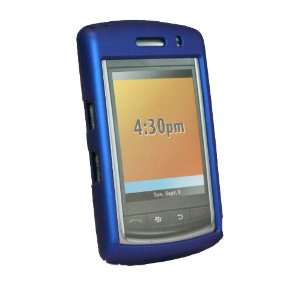  BlackBerry 9530 Coated SnapOn Case   Blue Cell Phones 
