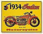 1934 indian motorcycle  