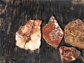 Lot of 5 Old Stock SLABS For Cabochons Agate, Sandstone  