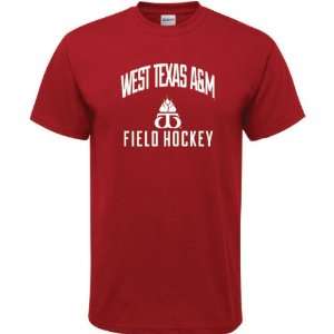   Buffaloes Cardinal Red Field Hockey Arch T Shirt: Sports & Outdoors