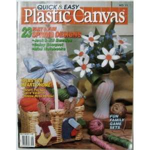  Quick & Easy Plastic Canvas Magazine (23 Fast & Fun Spring 