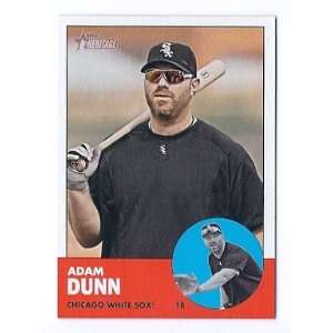   Topps Heritage #337 Adam Dunn Chicago White Sox: Sports & Outdoors
