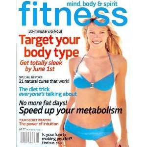  Fitness Magazine   June 2001 Reese Witherspoon Post 